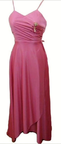 Pink vintage 1970s dress
